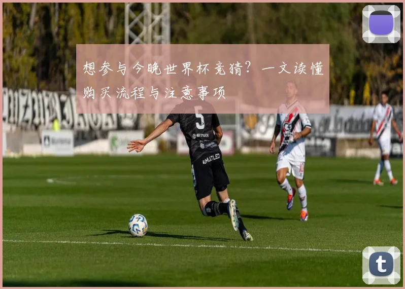 想参与今晚世界杯竞猜?一文读懂购买流程与注意事项